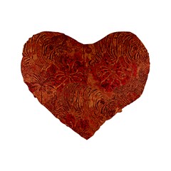 Animalprintfnl1 Standard 16  Premium Heart Shape Cushions