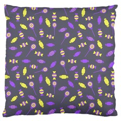 Candy Large Cushion Case (one Side) by UniqueThings
