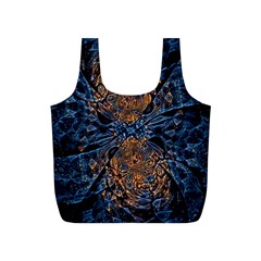 Fractal Galaxy Full Print Recycle Bag (s) by MRNStudios