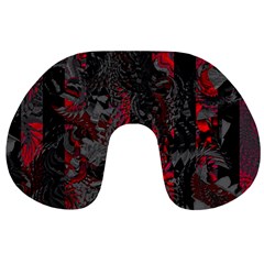 Gates Of Hell Travel Neck Pillow by MRNStudios