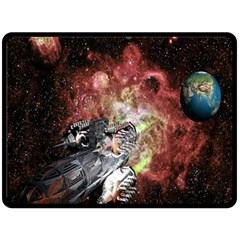 Space Fleece Blanket (large)  by LW323