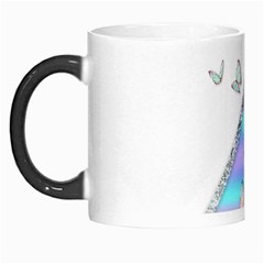 Minimal Holographic Butterflies Morph Mugs by gloriasanchez