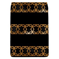 Pattern Geometric Gold Black Removable Flap Cover (s) by alllovelyideas