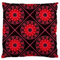 Mandala Colore Abstraite Large Cushion Case (two Sides) by byali