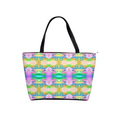 Colorful Neon Pattern  Classic Shoulder Handbag