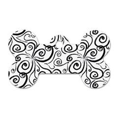 Squiggles Dog Tag Bone (one Side) by SychEva