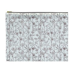 Pencil Flowers Cosmetic Bag (xl) by SychEva