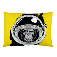 Spacemonkey Pillow Case by goljakoff