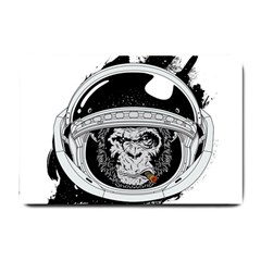 Spacemonkey Small Doormat  by goljakoff