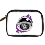 Purple spacemonkey Digital Camera Leather Case Front