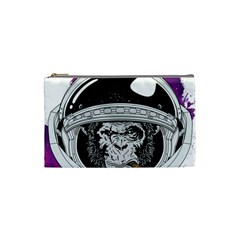 Spacemonkey Cosmetic Bag (small) by goljakoff
