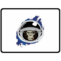 Spacemonkey Double Sided Fleece Blanket (large)  by goljakoff