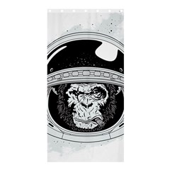 Spacemonkey Shower Curtain 36  X 72  (stall)  by goljakoff