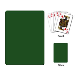Basil Green Playing Cards Single Design (rectangle) by FabChoice