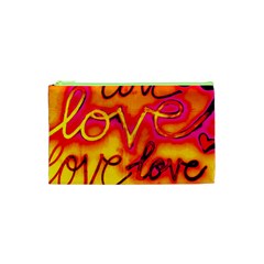 Graffiti Love Cosmetic Bag (xs) by essentialimage365