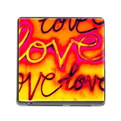  Graffiti Love Memory Card Reader (square 5 Slot) by essentialimage365