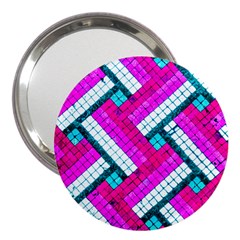 Pop Art Mosaic 3  Handbag Mirrors by essentialimage365