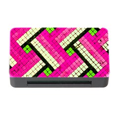 Pop Art Mosaic Memory Card Reader With Cf by essentialimage365