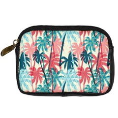 Tropical Love Digital Camera Leather Case by designsbymallika