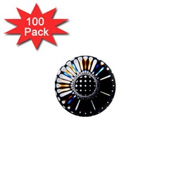 Digital Wheel 1  Mini Magnets (100 Pack)  by Sparkle