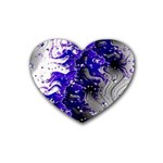 Fractal Lava Heart Coaster (4 pack) 