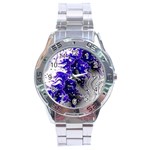 Fractal Lava Stainless Steel Analogue Watch