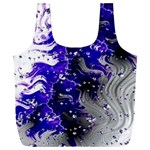 Fractal Lava Full Print Recycle Bag (XXXL)