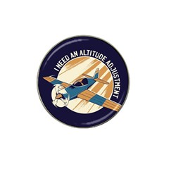Airplane - I Need Altitude Adjustement Hat Clip Ball Marker