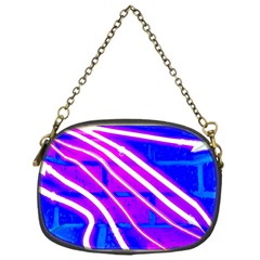 Pop Art Neon Wall Chain Purse (one Side) by essentialimage365