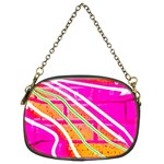 Pop Art Neon Wall Chain Purse (Two Sides) Front