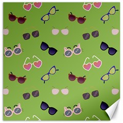 Sunglasses Funny Canvas 16  X 16  by SychEva