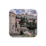 Roman Agora, Athens, Greece Rubber Square Coaster (4 pack) 