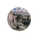 Roman Agora, Athens, Greece Rubber Round Coaster (4 pack) 