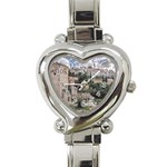 Roman Agora, Athens, Greece Heart Italian Charm Watch