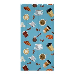 Coffee Time Shower Curtain 36  X 72  (stall)  by SychEva