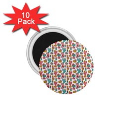 Cactus Love 1 75  Magnets (10 Pack)  by designsbymallika