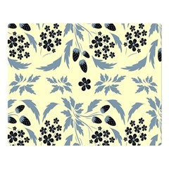 Folk Flowers Art Pattern Floral  Surface Design  Seamless Pattern Double Sided Flano Blanket (large)  by Eskimos