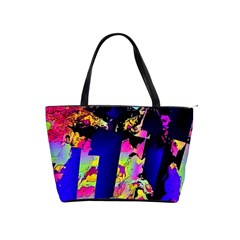 Neon Aggression Classic Shoulder Handbag by MRNStudios