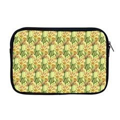 Green Pastel Pattern Apple Macbook Pro 17  Zipper Case by designsbymallika