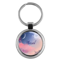 Blessed Key Chain (round) by designsbymallika