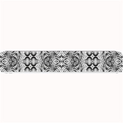Black And White Ornate Pattern Small Bar Mats by dflcprintsclothing