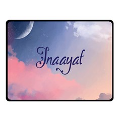 Inaayat Fleece Blanket (small) by designsbymallika