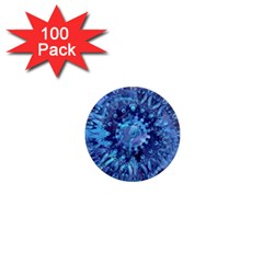 Fuzzball Mandala 1  Mini Magnets (100 Pack)  by MRNStudios