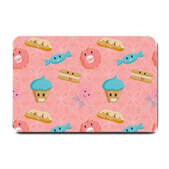 Toothy Sweets Small Doormat  by SychEva