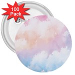 Morning Sky Love 3  Buttons (100 pack) 