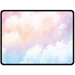 Morning Sky Love Double Sided Fleece Blanket (Large) 