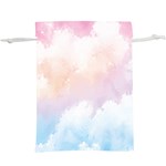 Morning Sky Love  Lightweight Drawstring Pouch (XL)