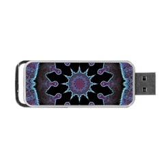 Framed Mandala Portable Usb Flash (one Side) by MRNStudios