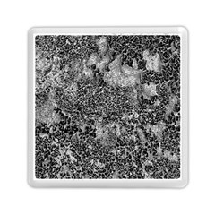 Grey And White Grunge Camouflage Abstract Print Memory Card Reader (square) by dflcprintsclothing