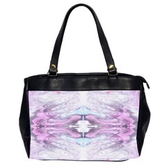 Pastel Marbling Oversize Office Handbag (2 Sides)